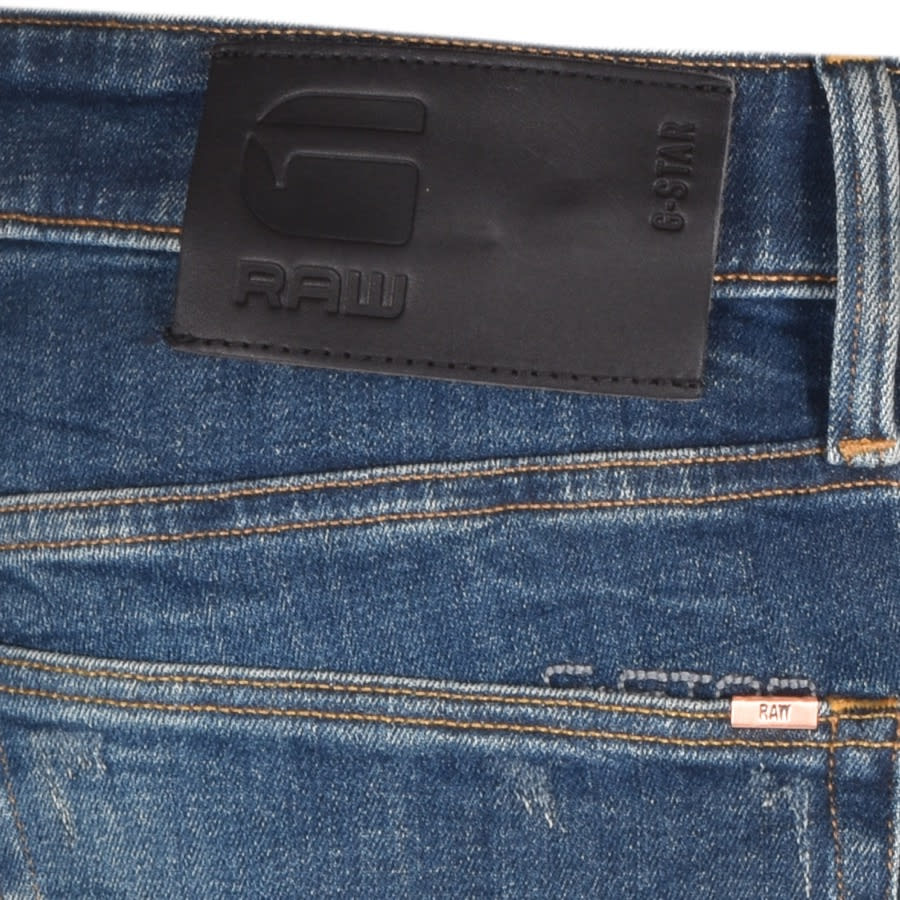Alternative Image for ProductG Star Raw 3301 Slim Fit Jeans Blue3
